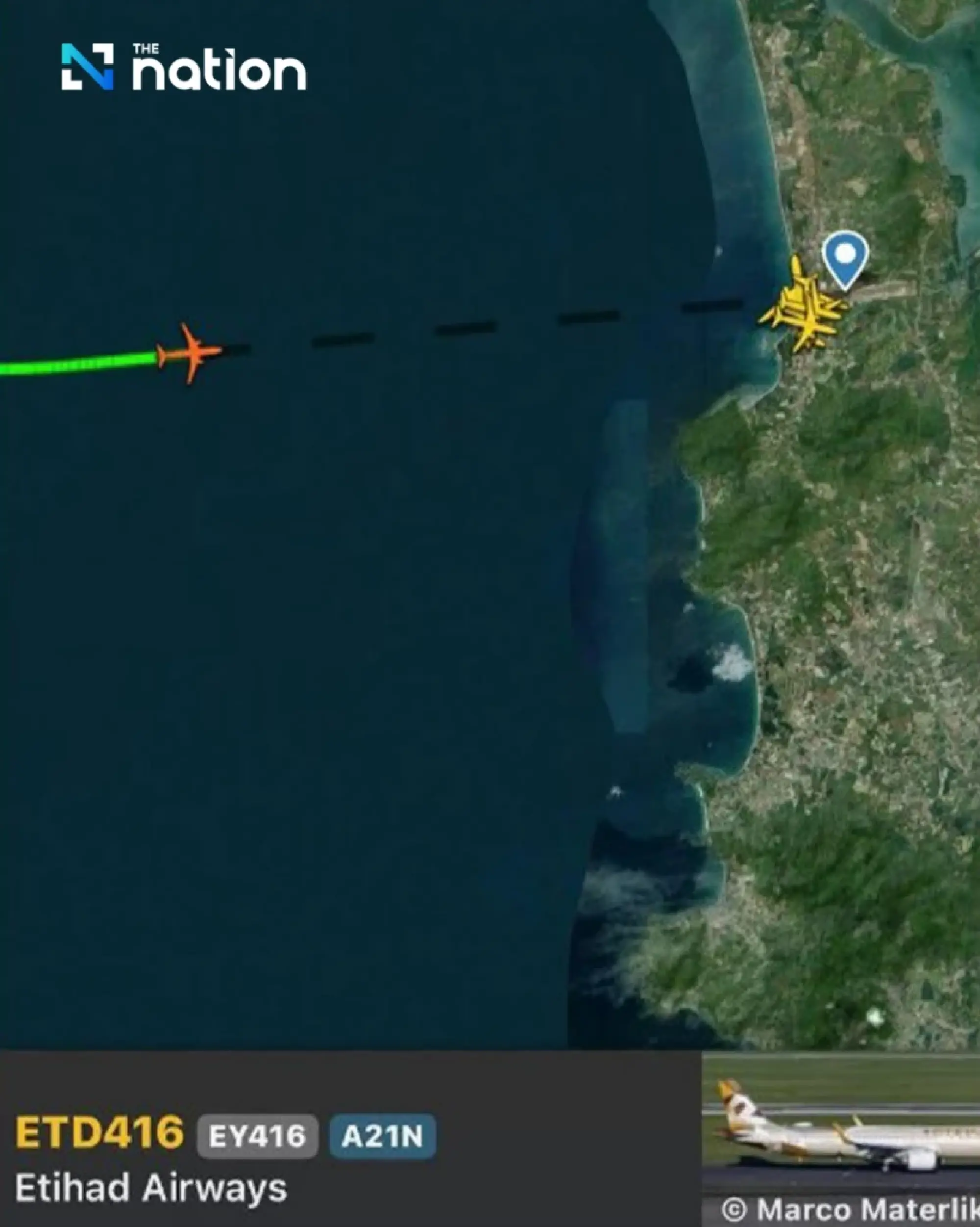 Sejumlah Penumpang Terluka Setelah Pesawat Etihad Alami Turbulensi di Phuket